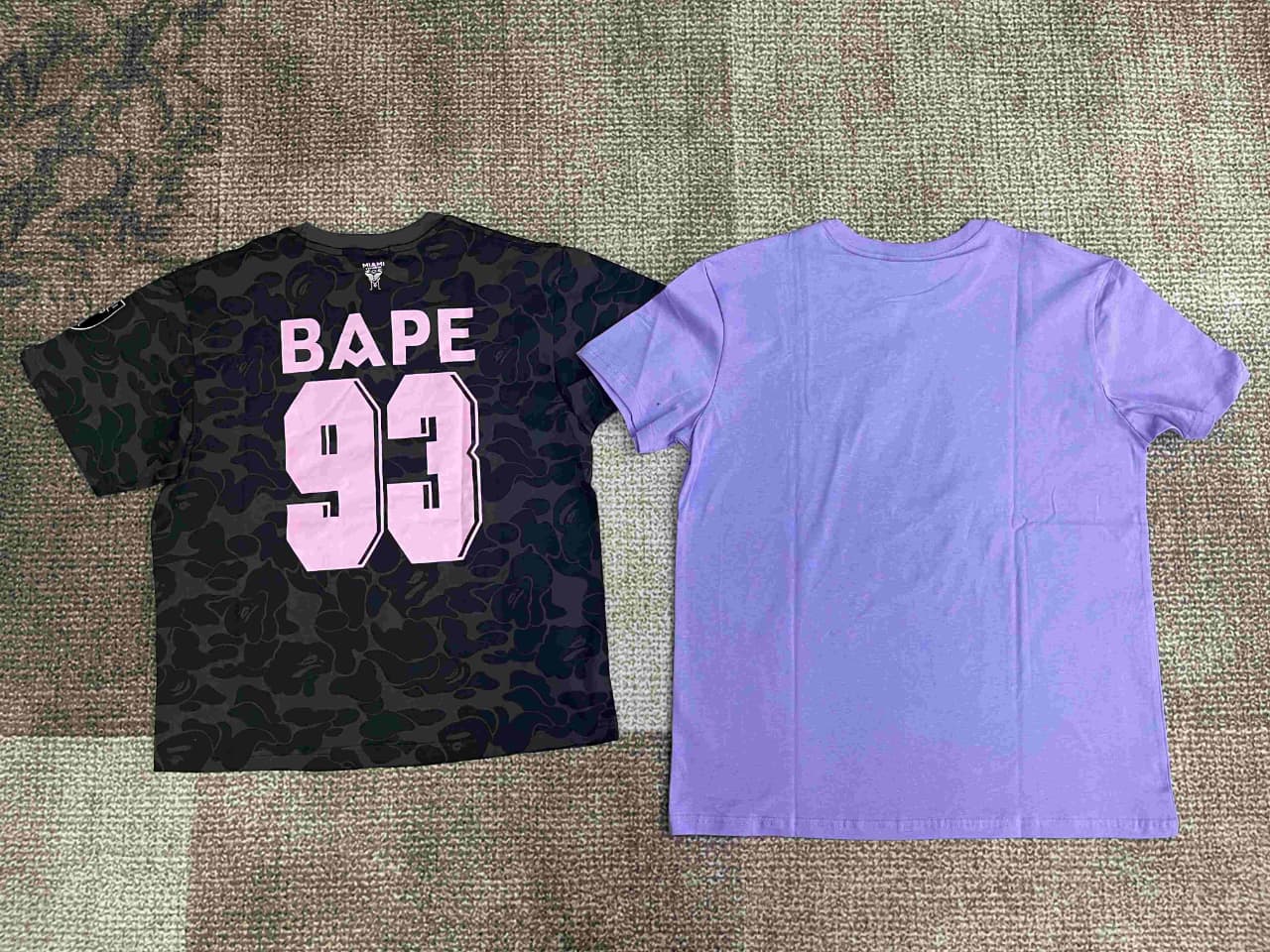 LitBuy UK 10 kg haul — Bape and Lacoste tees from Reddit gallery